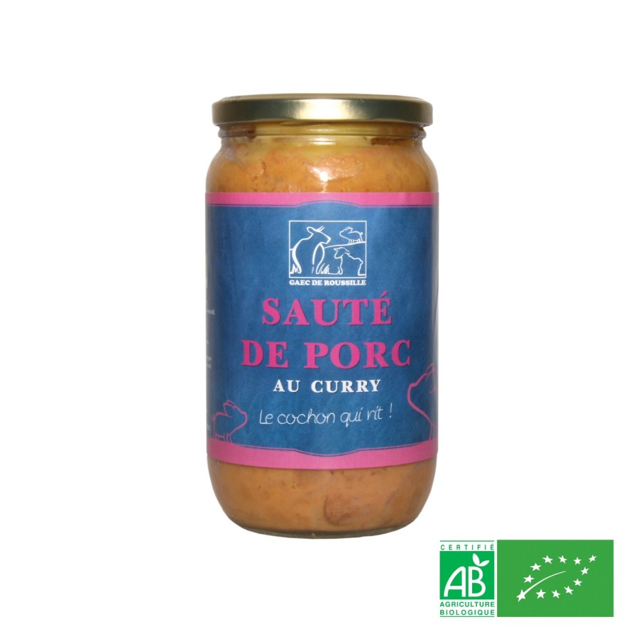 Sauté de porc au curry