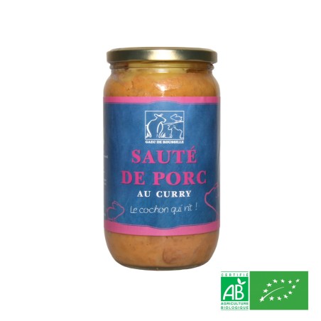 Sauté de porc au curry
